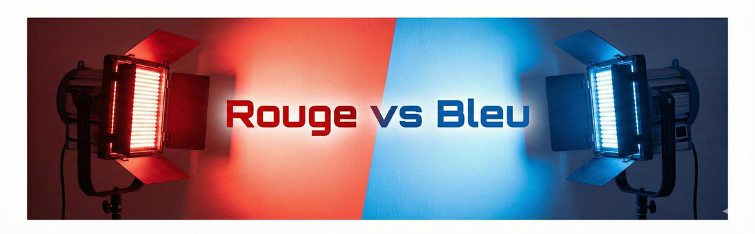 Lumière Rouge vs Lumière Bleue LED : Quelle Couleur Choisir pour votre Peau ?