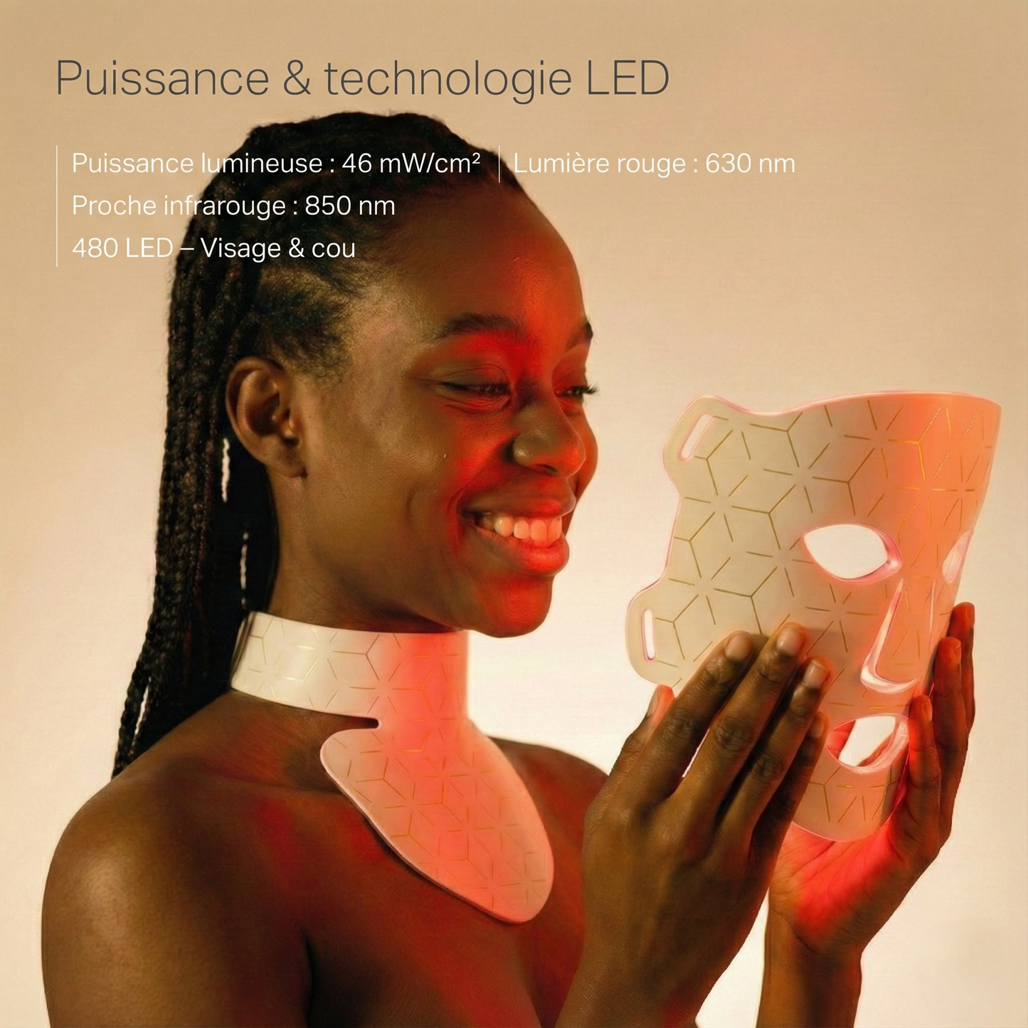 LUMIQARE MASQUE LED - DUO VISAGE & COU V2