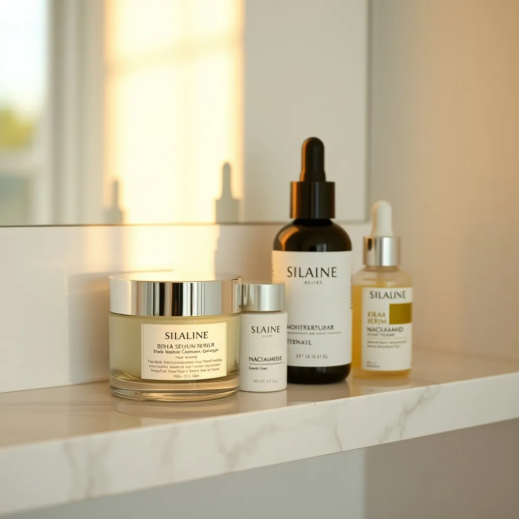 Associer l'acide salicylique à la niacinamide et une crème aux céramides optimise les résultats tout en préservant la barrière cutanée