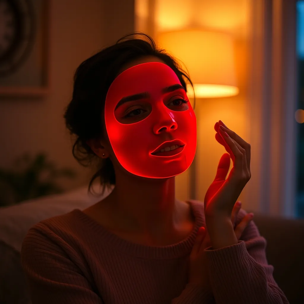 La combinaison collagène marin et masque LED rouge agit sur deux leviers complémentaires de la production de collagène