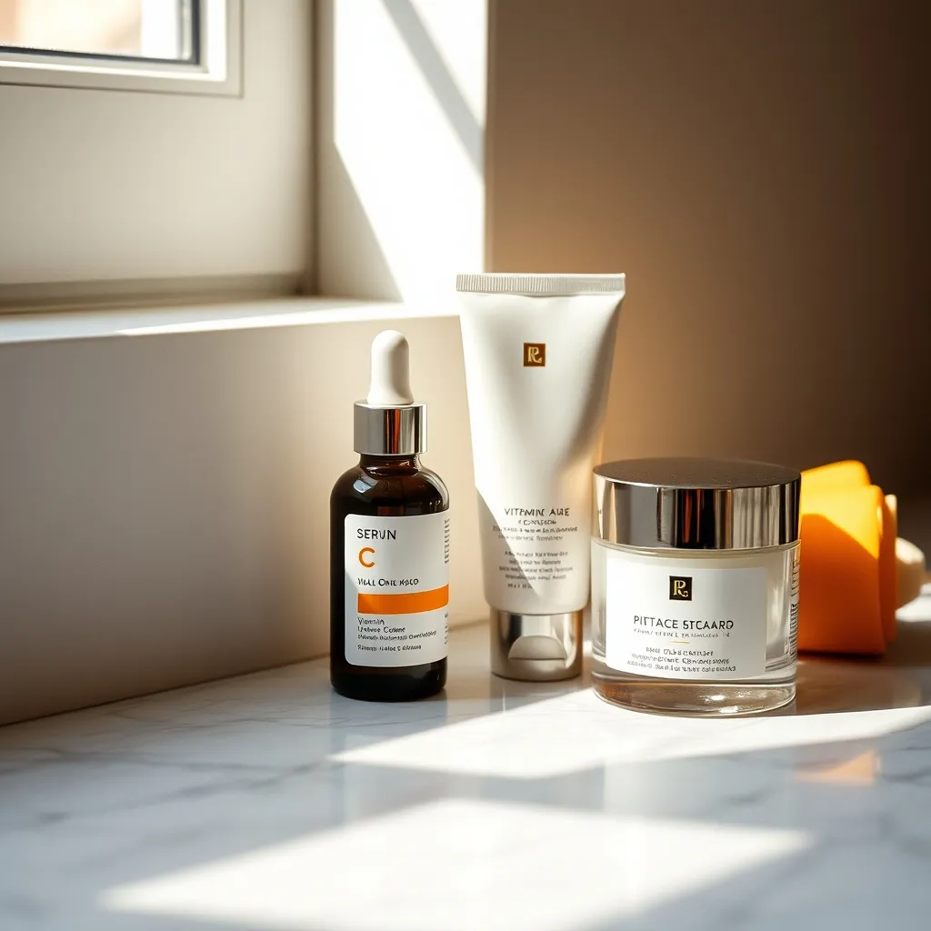 Vitamine C, protection solaire et hydratant : le trio de base d'une routine anti-taches efficace