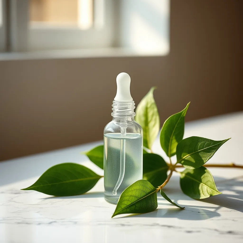 Sérum concentré en niacinamide : un format pratique pour le visage