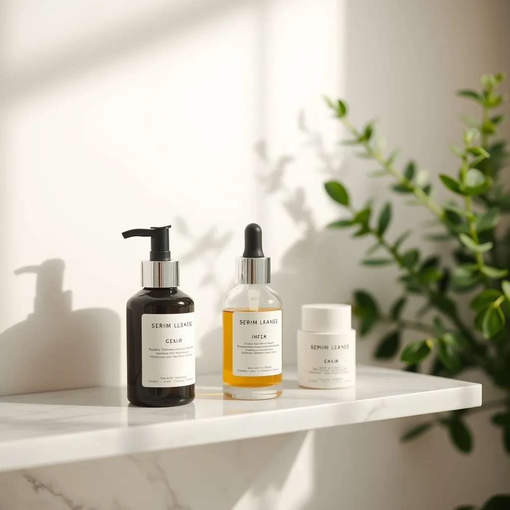 Un sérum au BHA et un nettoyant doux forment la base d'une routine anti-points noirs efficace