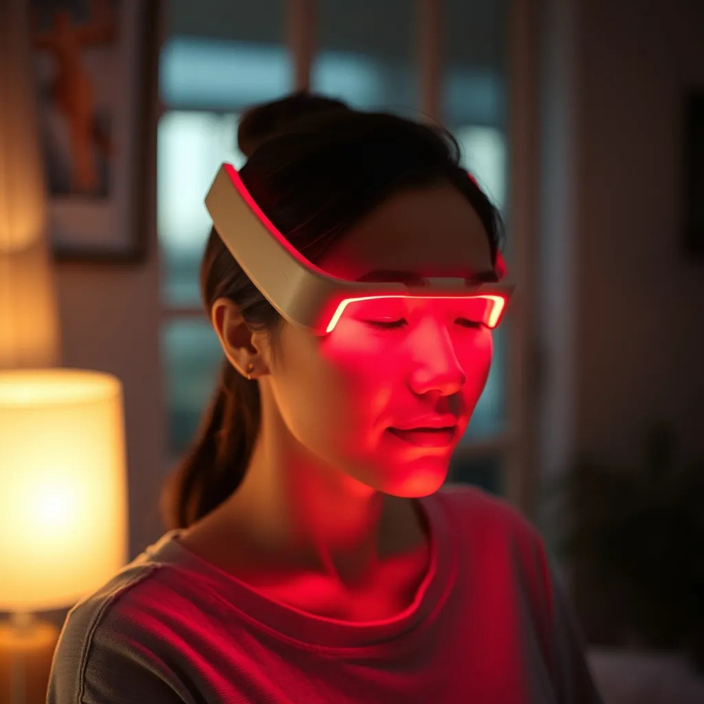 La luminothérapie LED rouge stimule la production de collagène et complète efficacement une routine anti-premières rides