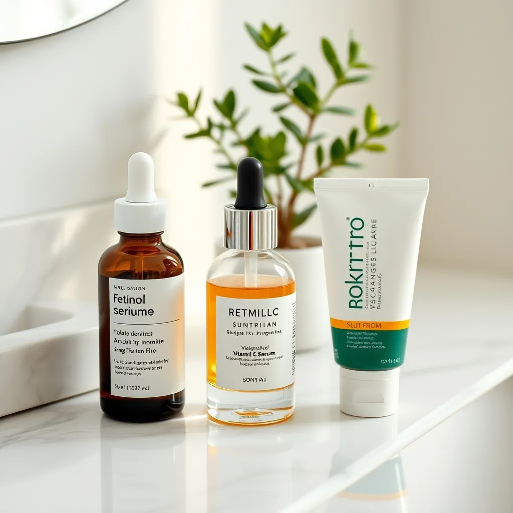 Rétinol, vitamine C et protection solaire forment le trio d'actifs essentiels contre les rides du front