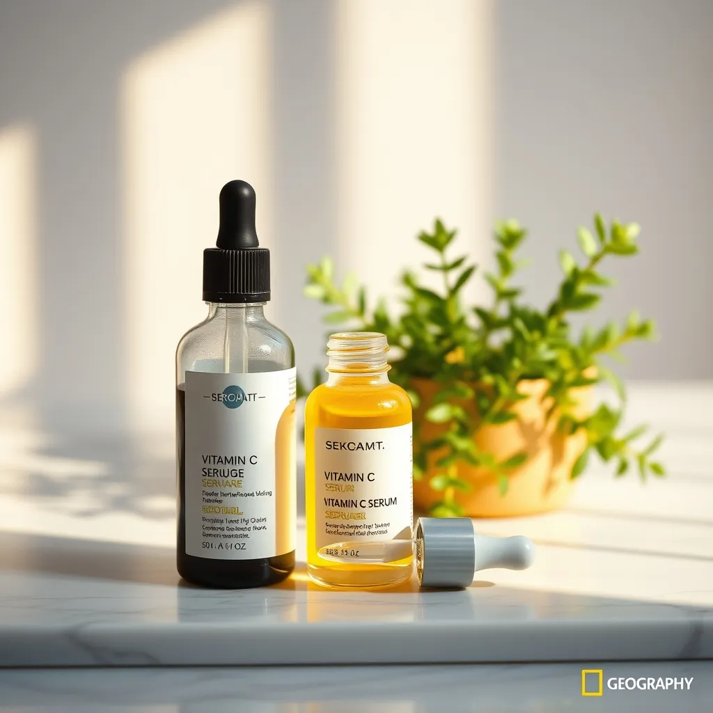 Les sérums à la vitamine C et aux actifs dépigmentants constituent la base d'une routine anti-taches efficace