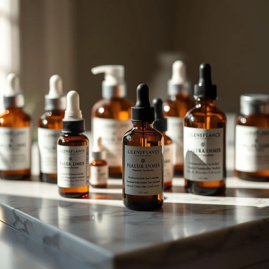 Les flacons opaques et airless préservent la vitamine E de l'oxydation