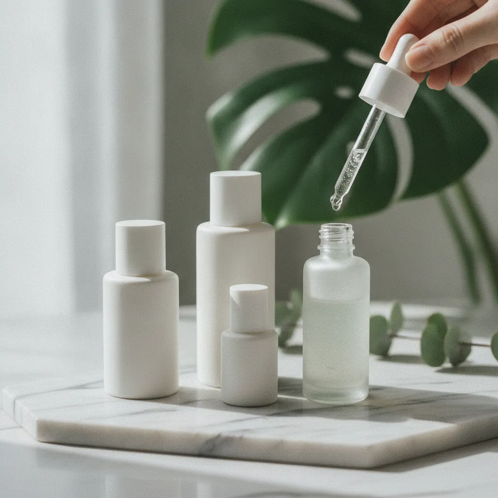 Choisir un sérum à la formule courte et sans parfum limite le risque de réaction cutanée