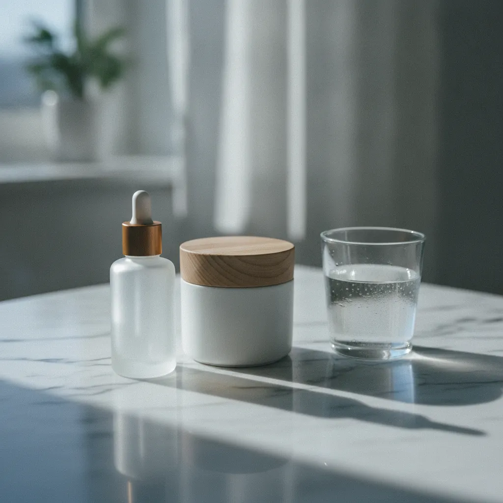 Sérum puis crème : la combinaison essentielle pour sceller l'hydratation