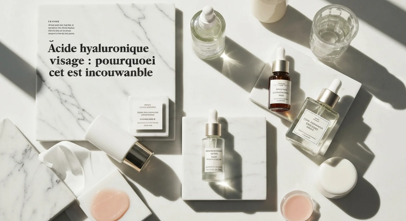 Acide hyaluronique visage : pourquoi cet actif est incontournable