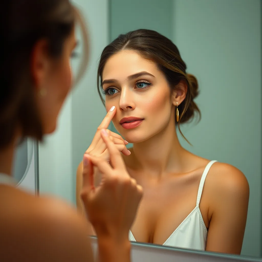 Une quantité de la taille d'un petit pois suffit pour l'ensemble du visage