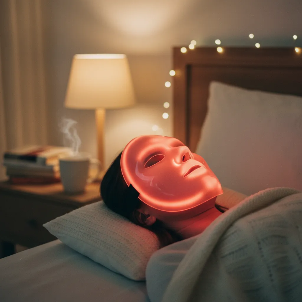 La lumière rouge LED stimule le renouvellement cellulaire et la microcirculation pour un teint plus lumineux