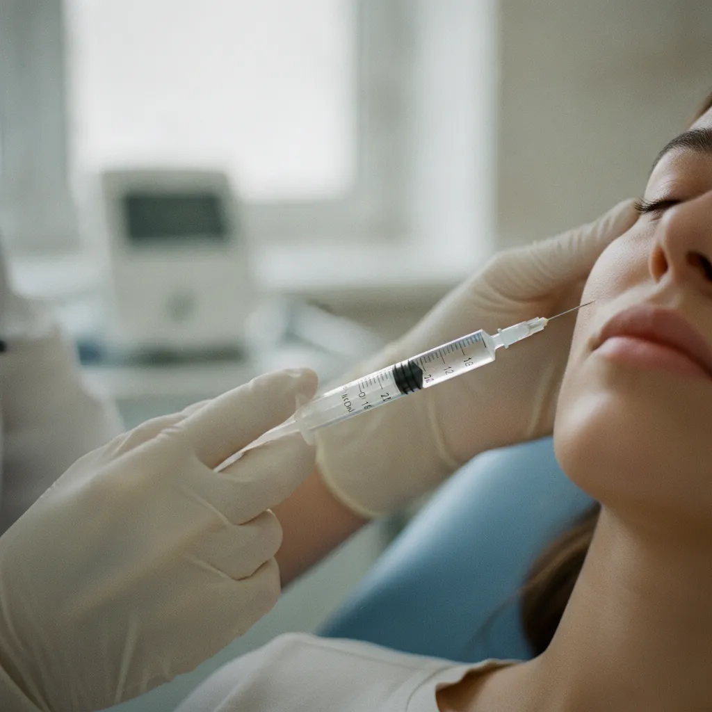 Le geste d'injection d'acide hyaluronique requiert une formation médicale spécifique