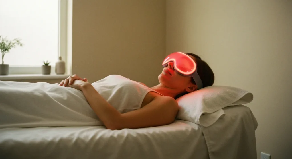 Masque led cernes