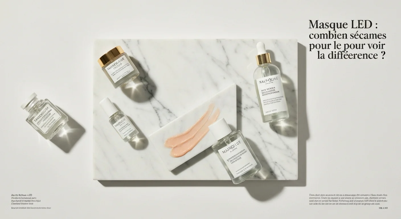 Masque LED : combien de séances pour voir la différence ?