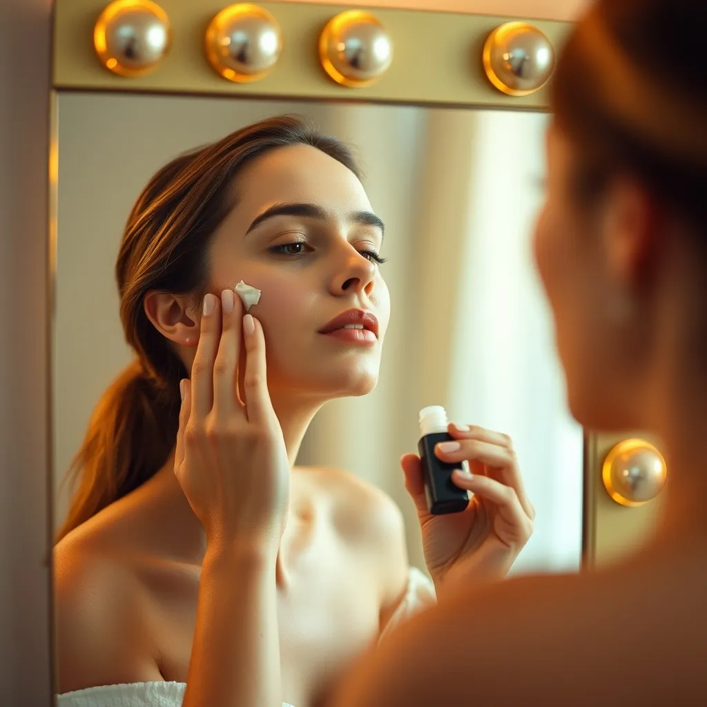 Appliquer un sérum au rétinol ou à la niacinamide après la séance LED maximise la pénétration des actifs