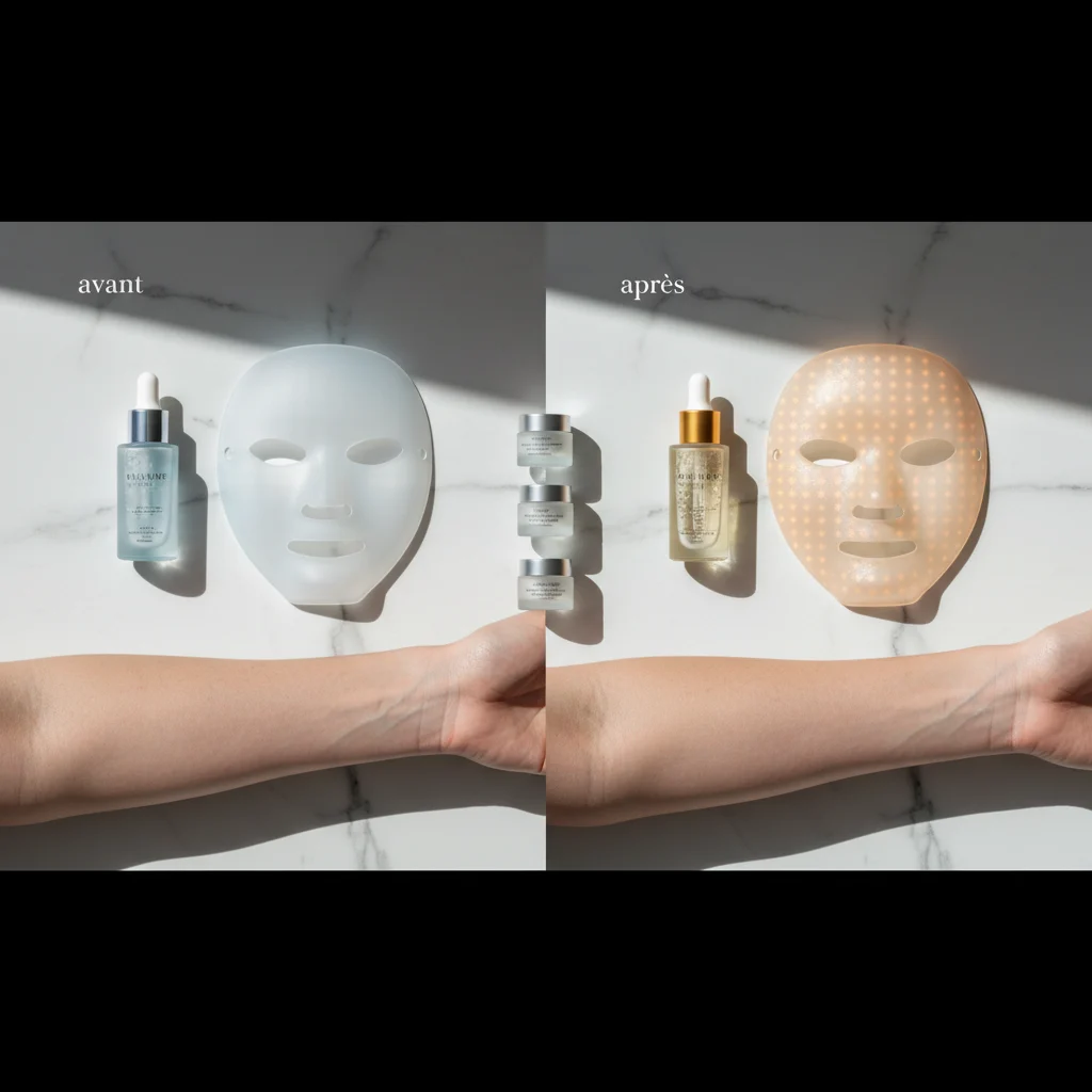Résultats masque LED semaine par semaine : la chronologie réaliste