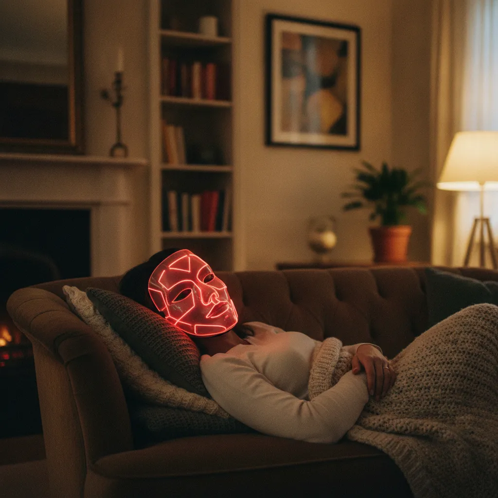 Séance de masque LED à domicile : respecter la durée recommandée est essentiel