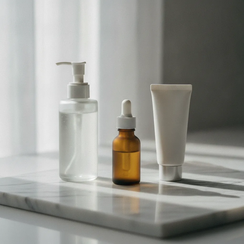 Une routine peau grasse efficace repose sur quelques produits bien choisis plutôt que sur une accumulation de soins