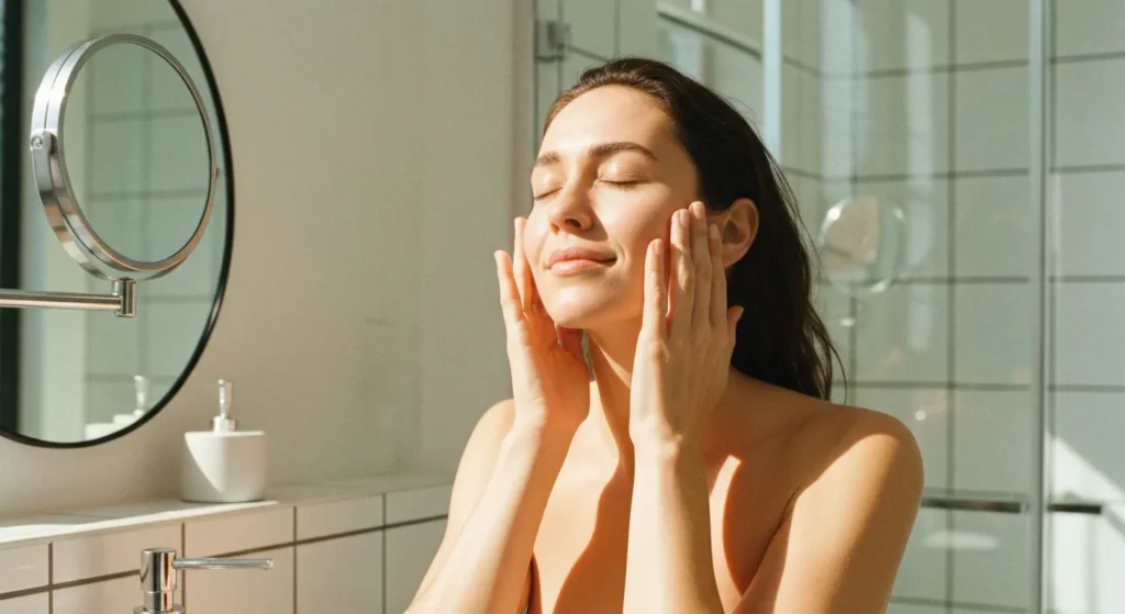 Peau seche routine