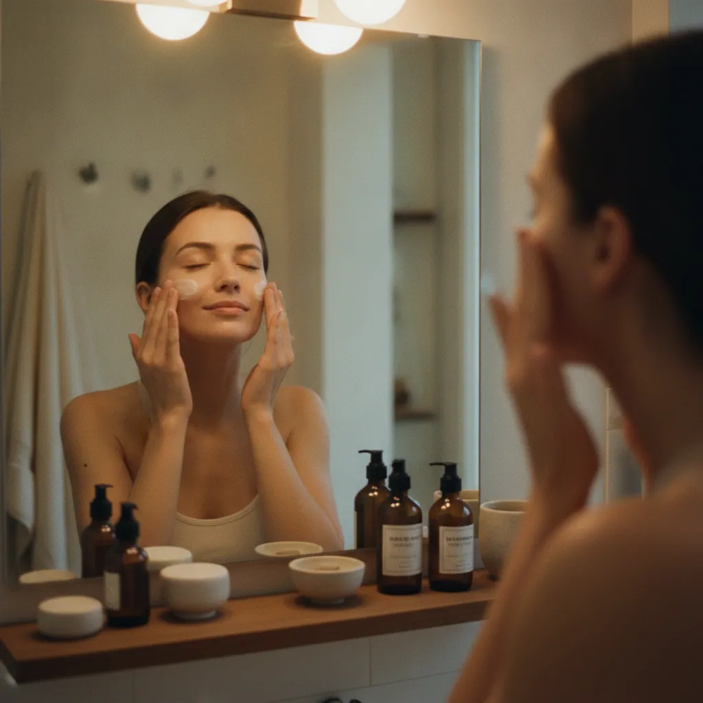 Une routine de soin régulière est la clé pour réduire l'apparence des pores dilatés