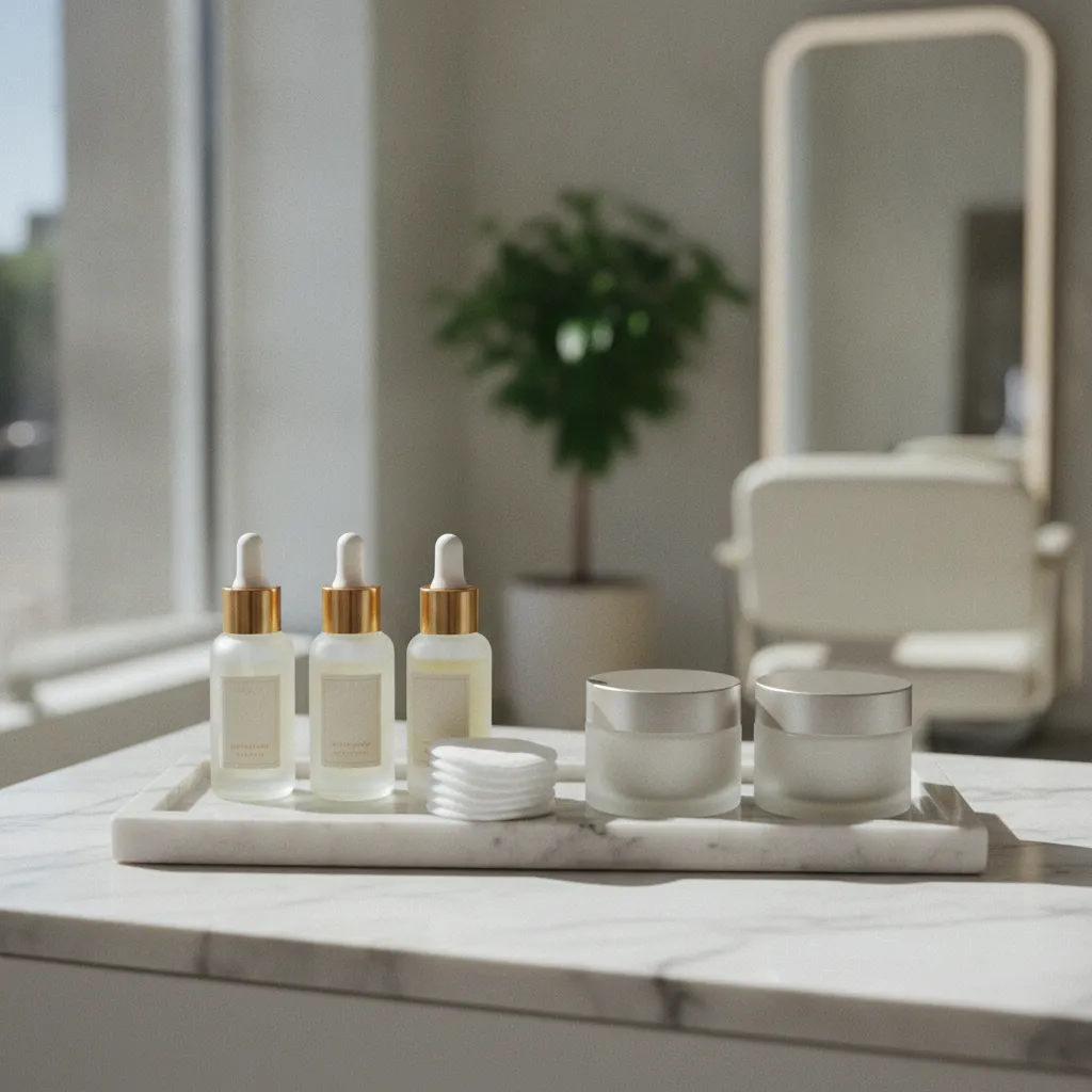 La qualité des cosmétiques professionnels utilisés influence directement le prix du soin