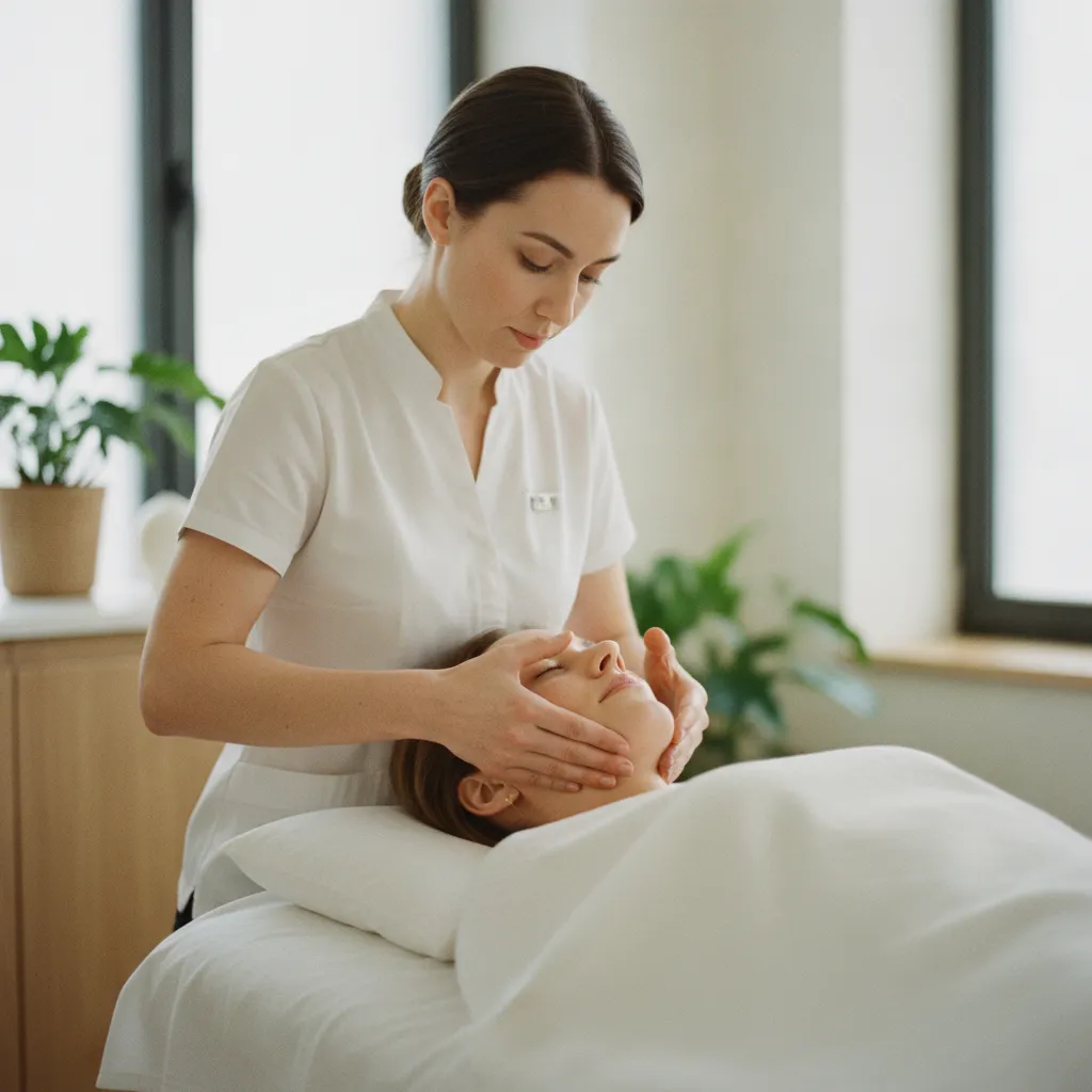 Le massage Kobido stimule la microcirculation et offre un effet liftant temporaire
