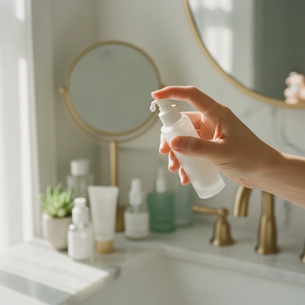 Une quantité équivalente à un petit pois suffit pour tout le visage