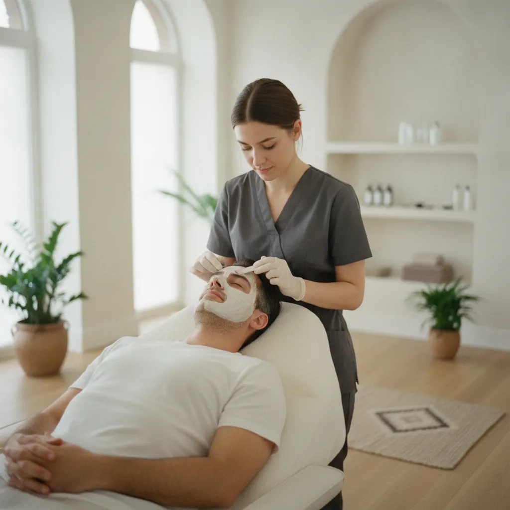 De plus en plus d'instituts angevins proposent des soins visage adaptés aux peaux masculines