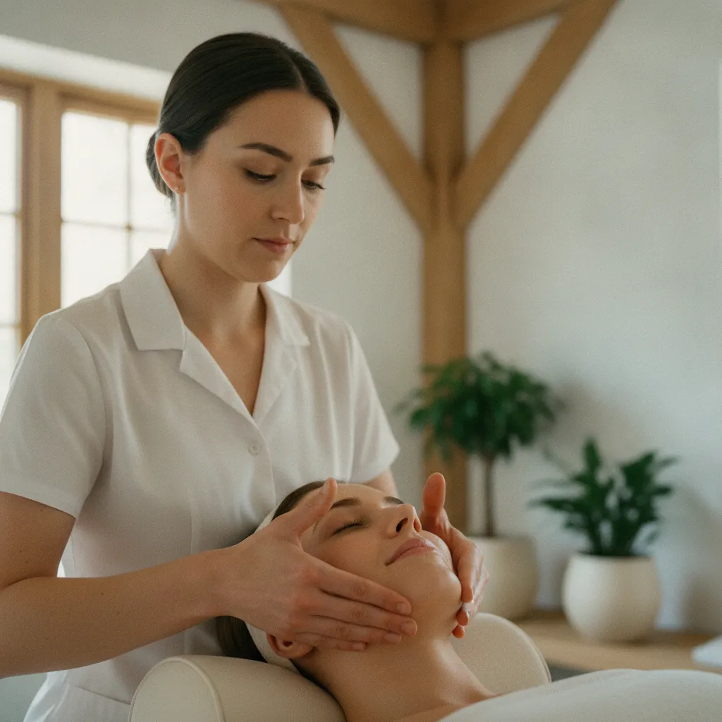 Le massage Kobido stimule la microcirculation pour un effet tenseur immédiat mais temporaire