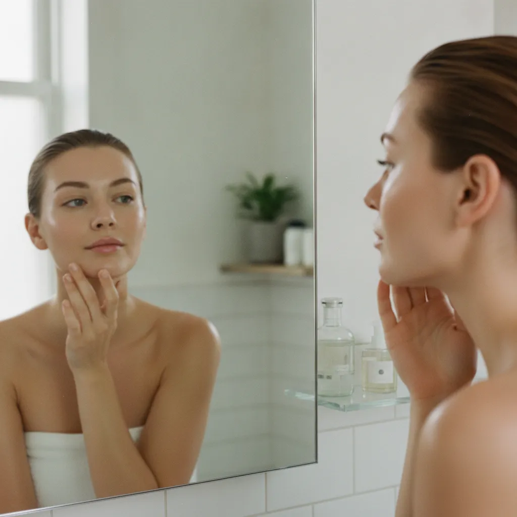 Une peau lumineuse et hydratée après un soin visage professionnel
