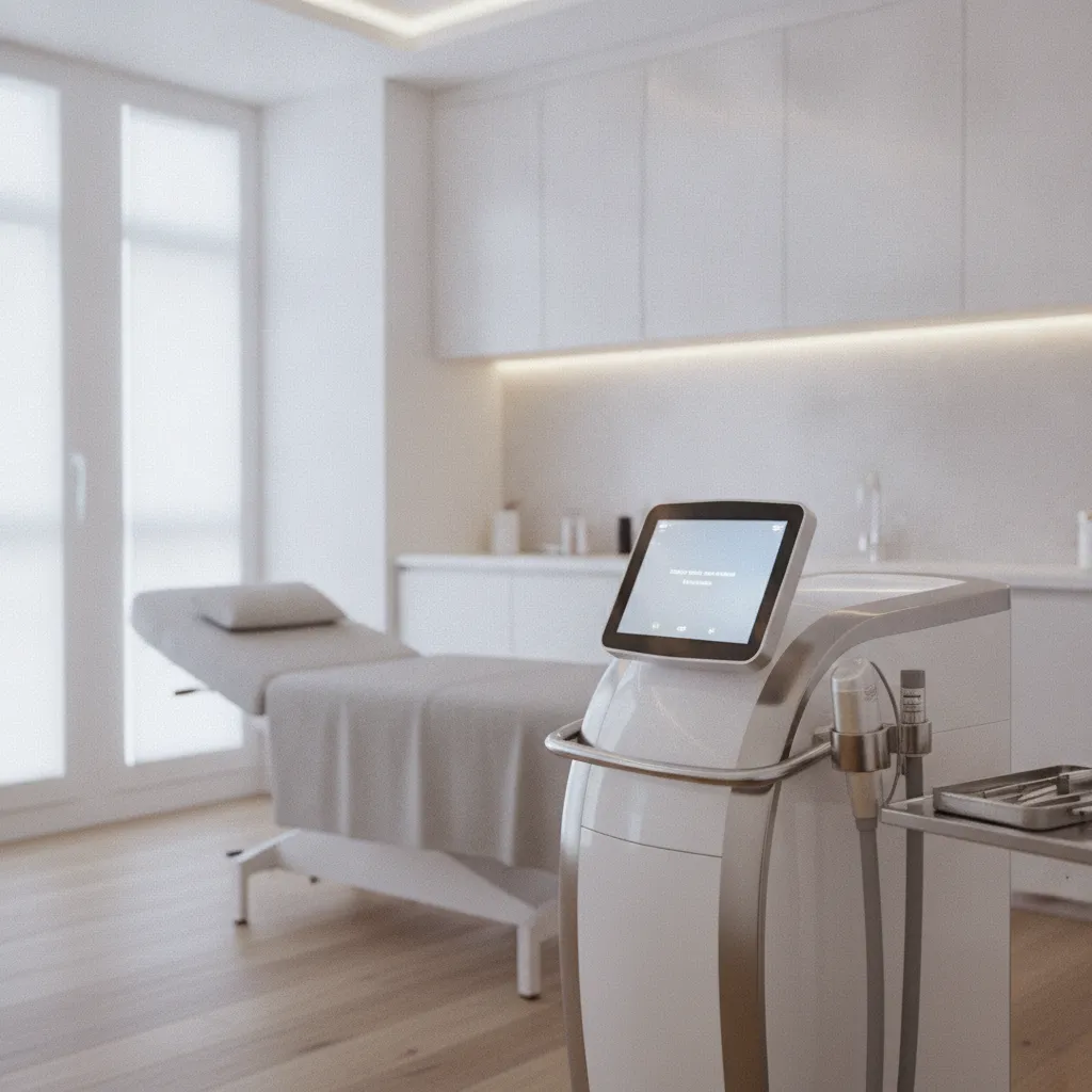 Le laser pigmentaire en cabinet dermatologique cible précisément les amas de mélanine
