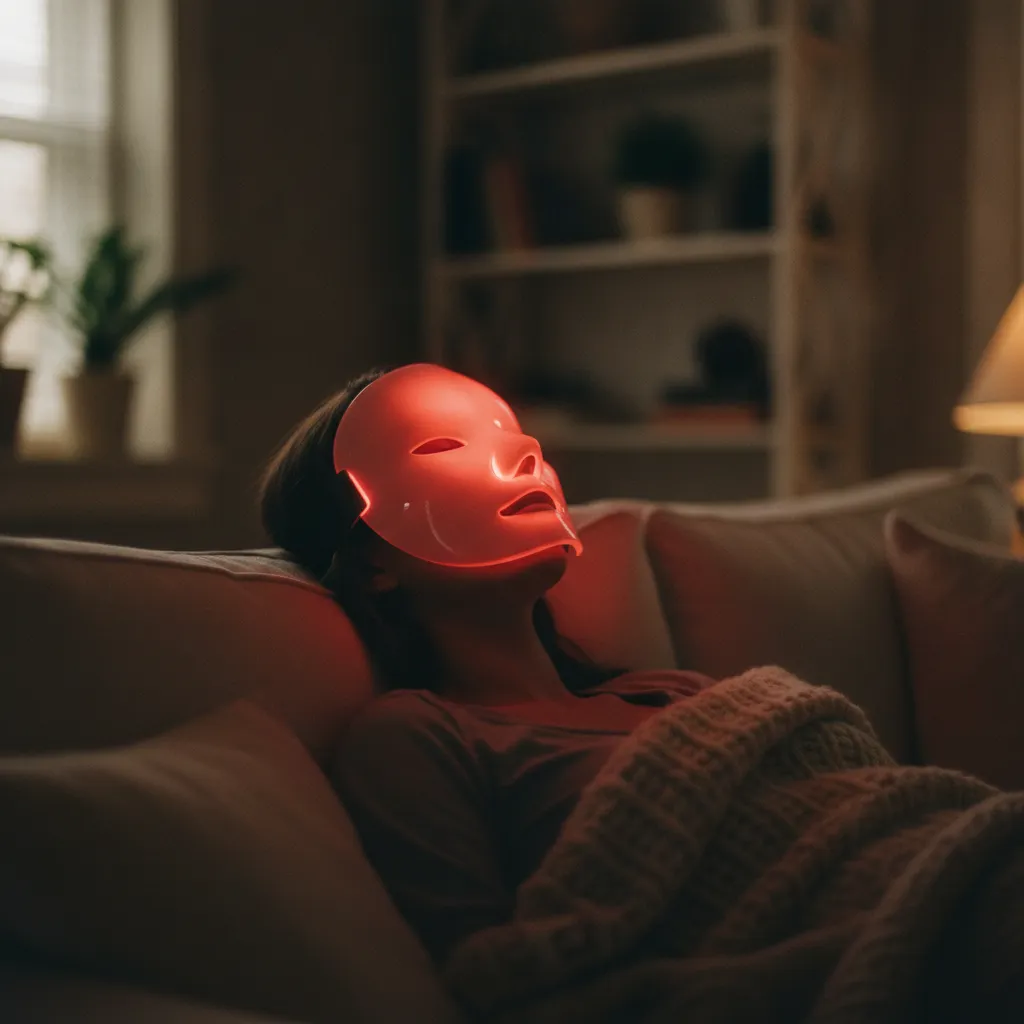 La luminothérapie LED rouge stimule les fibroblastes après plusieurs semaines d'utilisation régulière