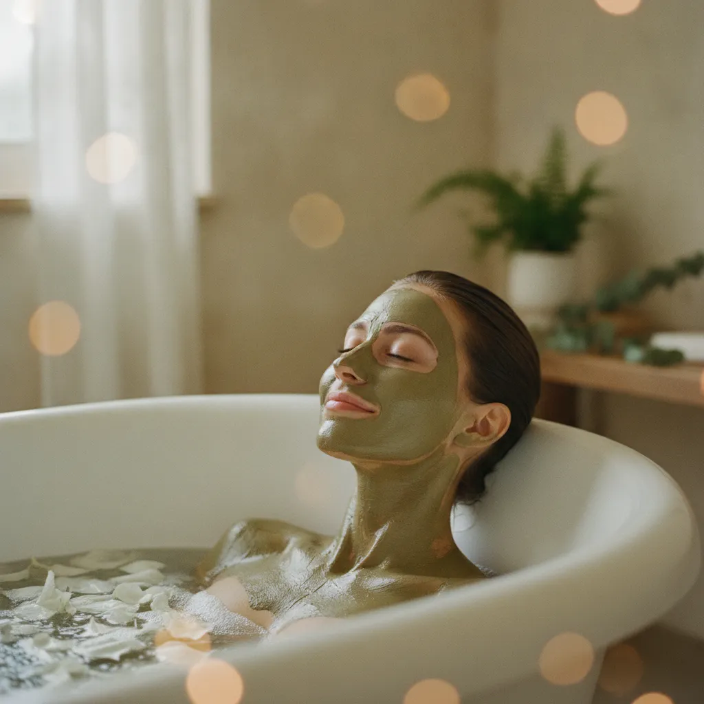 Le masque à l'argile verte absorbe l'excès de sébum en dix minutes sans dessécher