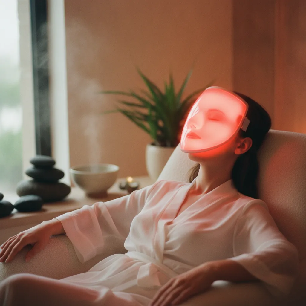 La luminothérapie LED rouge stimule le collagène sans agresser la peau mature