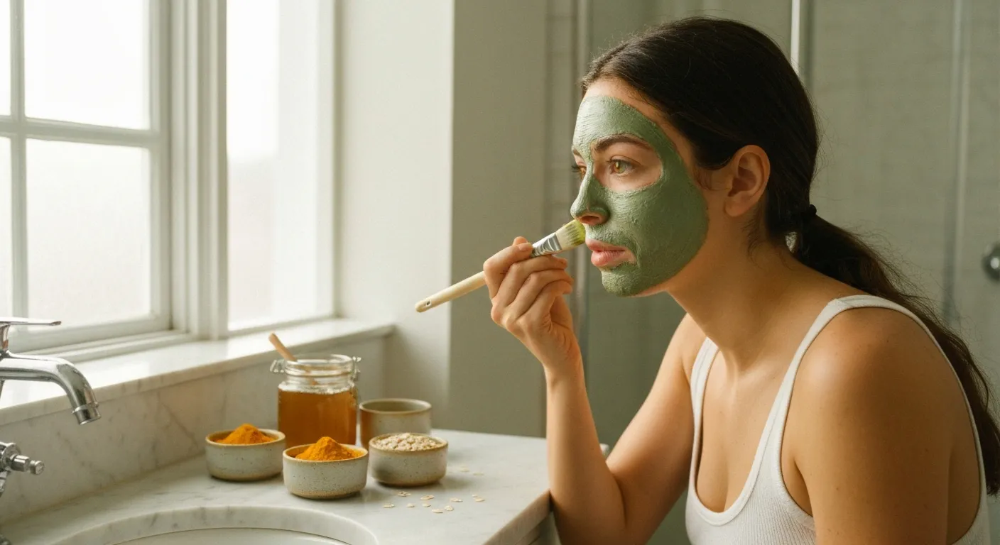 Masque visage anti-boutons maison : top 5 des recettes